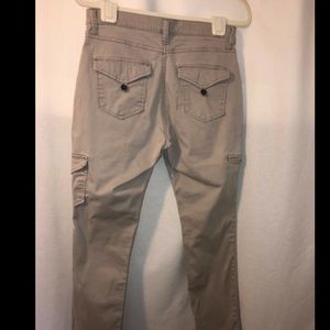 Lee Modern Series khaki pants 8 mid rise skinny